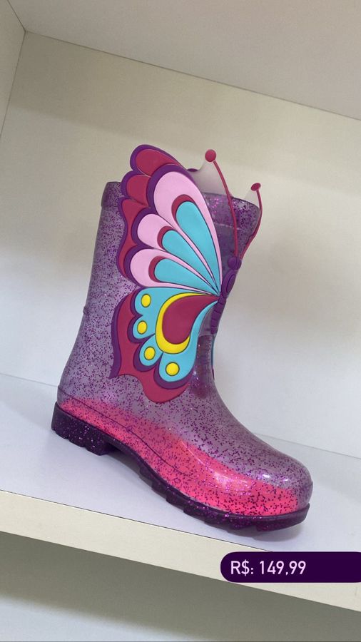 Bota Infantil Feminina Aurora