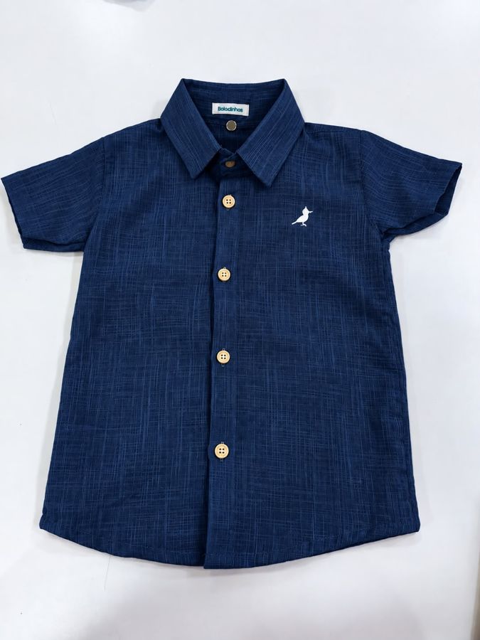 Camisa Social Infantil Lua
